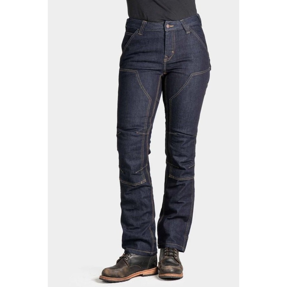 Dovetail Workwear NWT Britt Utility Jeans 8 Indigo Denim Stretch Straight Pants